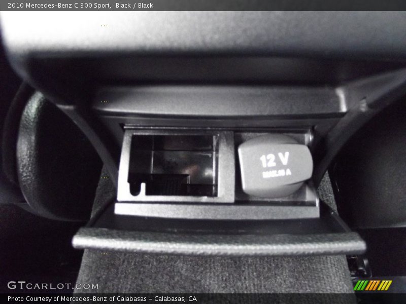 Black / Black 2010 Mercedes-Benz C 300 Sport