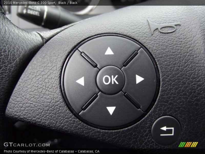 Black / Black 2010 Mercedes-Benz C 300 Sport