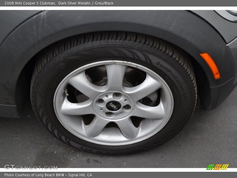 Dark Silver Metallic / Grey/Black 2008 Mini Cooper S Clubman