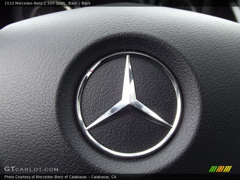 Black / Black 2010 Mercedes-Benz C 300 Sport