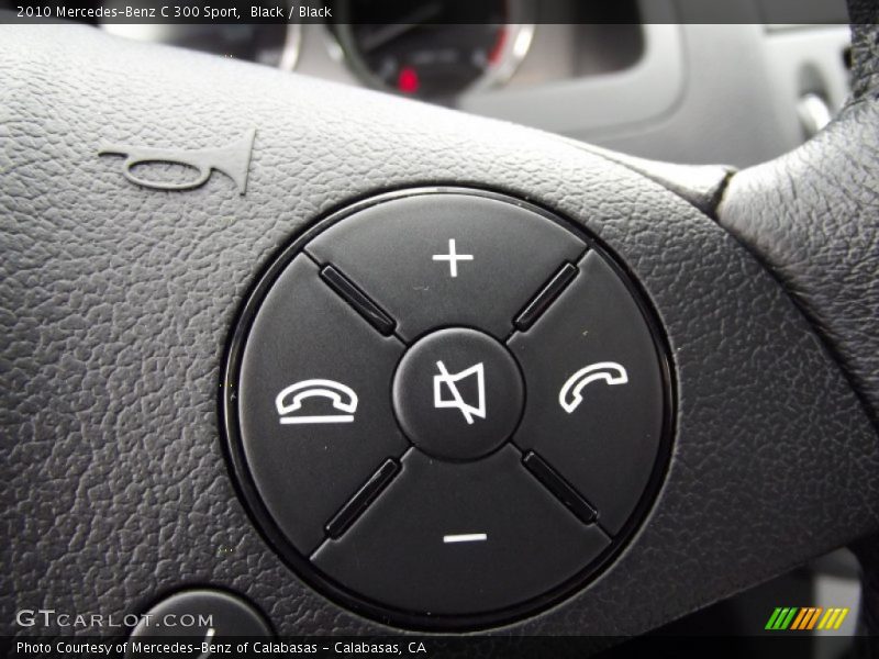Black / Black 2010 Mercedes-Benz C 300 Sport