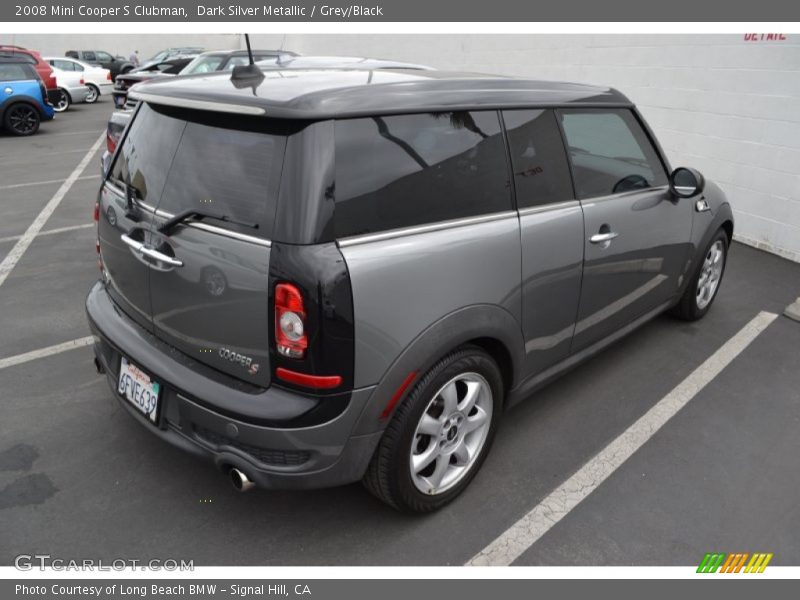 Dark Silver Metallic / Grey/Black 2008 Mini Cooper S Clubman