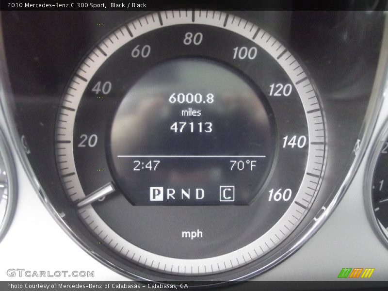 Black / Black 2010 Mercedes-Benz C 300 Sport