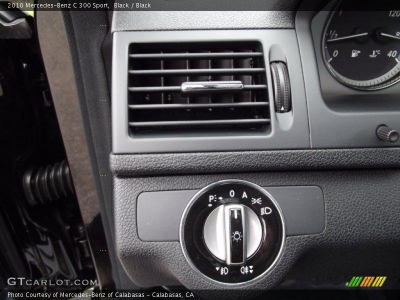 Black / Black 2010 Mercedes-Benz C 300 Sport