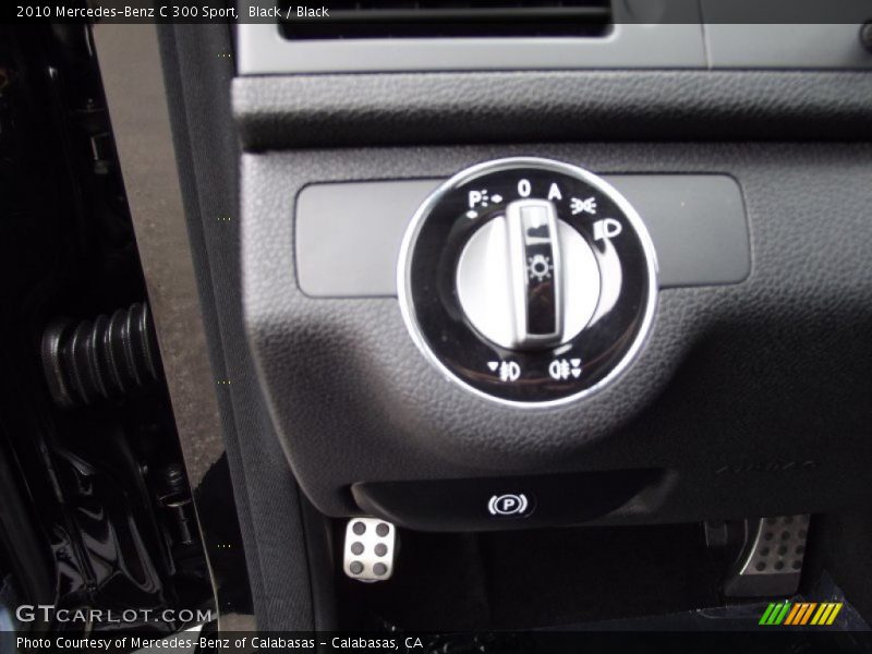 Black / Black 2010 Mercedes-Benz C 300 Sport