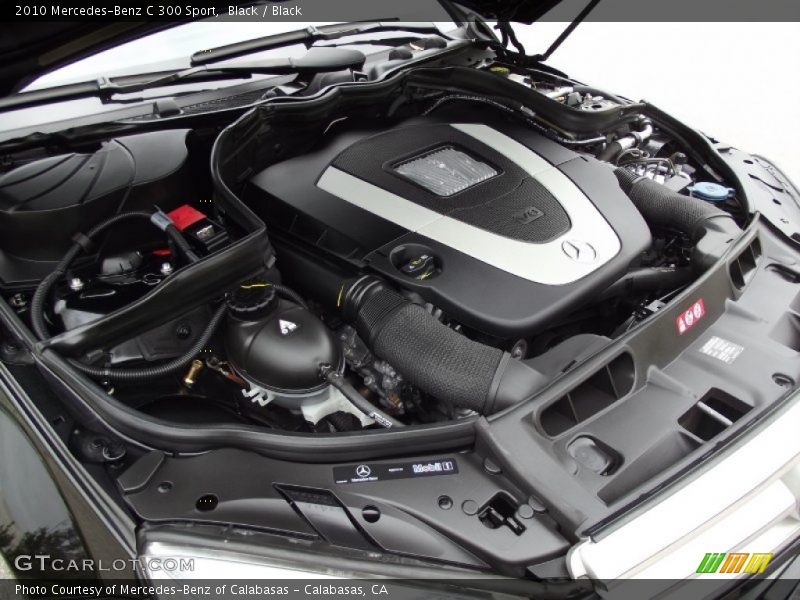 Black / Black 2010 Mercedes-Benz C 300 Sport