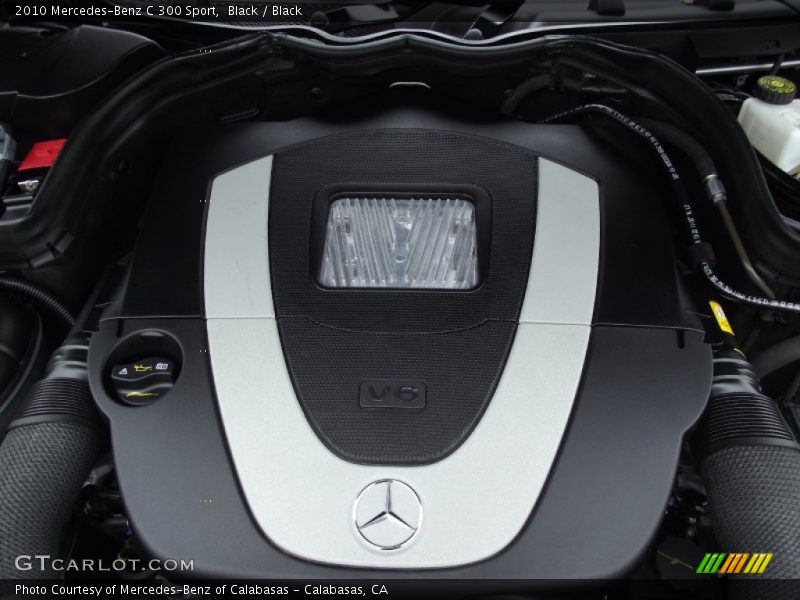 Black / Black 2010 Mercedes-Benz C 300 Sport