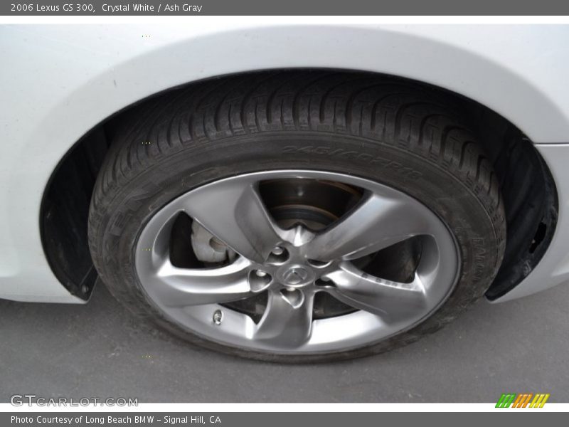 Crystal White / Ash Gray 2006 Lexus GS 300