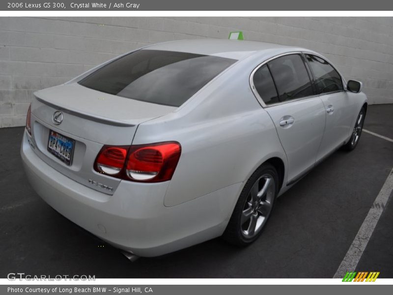 Crystal White / Ash Gray 2006 Lexus GS 300