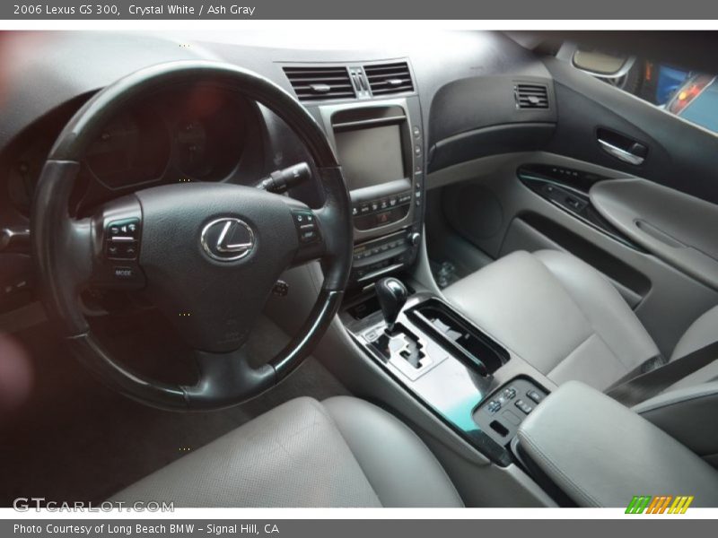 Crystal White / Ash Gray 2006 Lexus GS 300