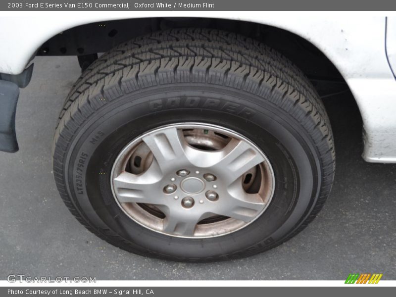 Oxford White / Medium Flint 2003 Ford E Series Van E150 Commercial