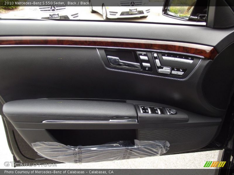 Black / Black 2010 Mercedes-Benz S 550 Sedan