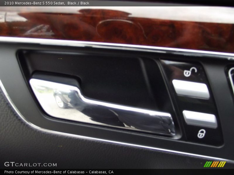 Black / Black 2010 Mercedes-Benz S 550 Sedan