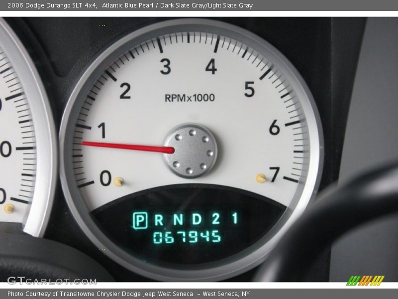 Atlantic Blue Pearl / Dark Slate Gray/Light Slate Gray 2006 Dodge Durango SLT 4x4