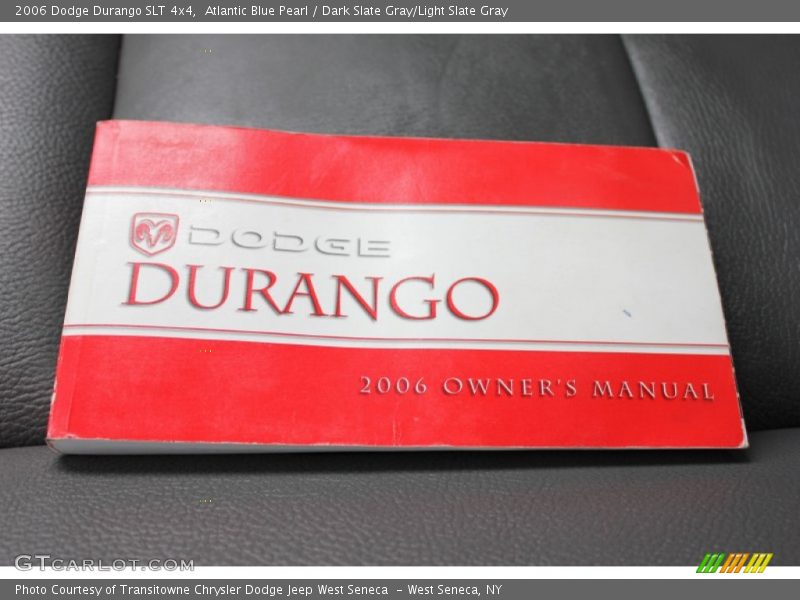 Atlantic Blue Pearl / Dark Slate Gray/Light Slate Gray 2006 Dodge Durango SLT 4x4