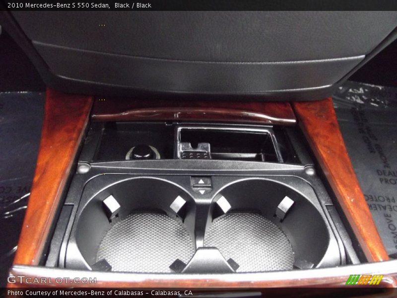 Black / Black 2010 Mercedes-Benz S 550 Sedan