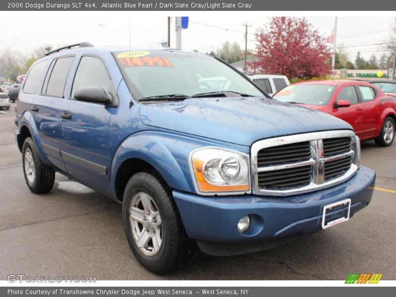 Atlantic Blue Pearl / Dark Slate Gray/Light Slate Gray 2006 Dodge Durango SLT 4x4