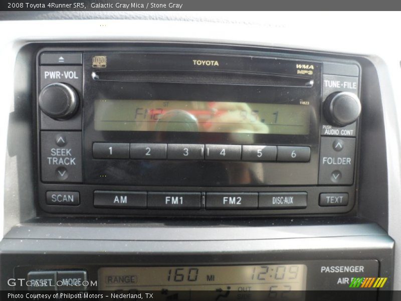 Galactic Gray Mica / Stone Gray 2008 Toyota 4Runner SR5