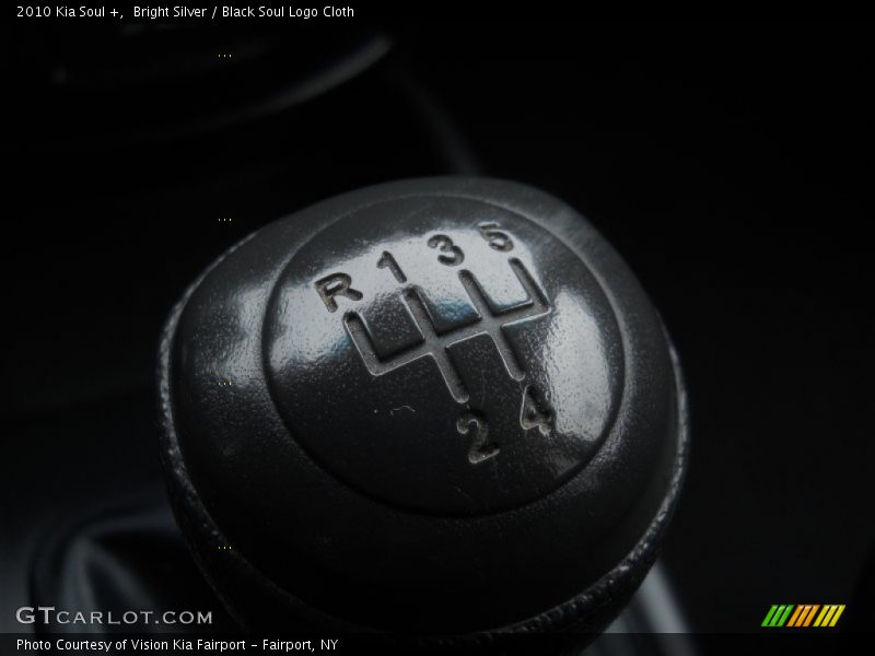 Bright Silver / Black Soul Logo Cloth 2010 Kia Soul +