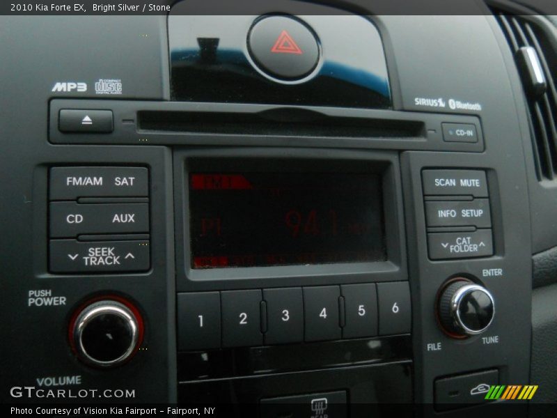 Bright Silver / Stone 2010 Kia Forte EX