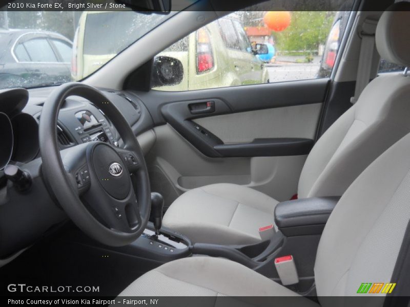 Bright Silver / Stone 2010 Kia Forte EX