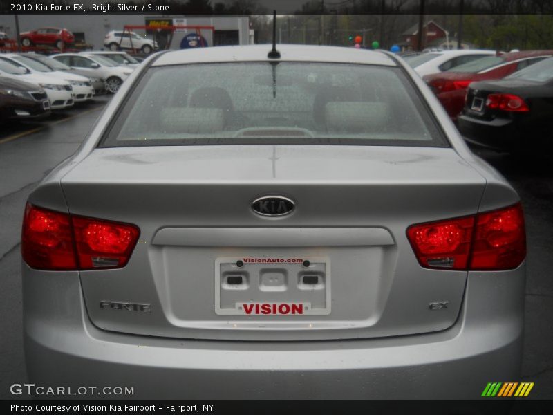 Bright Silver / Stone 2010 Kia Forte EX
