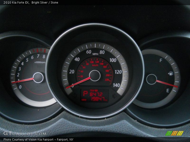 Bright Silver / Stone 2010 Kia Forte EX