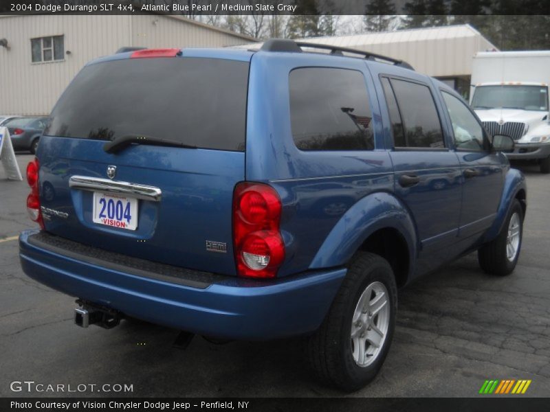 Atlantic Blue Pearl / Medium Slate Gray 2004 Dodge Durango SLT 4x4