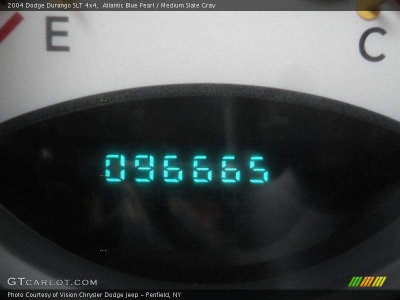 Atlantic Blue Pearl / Medium Slate Gray 2004 Dodge Durango SLT 4x4