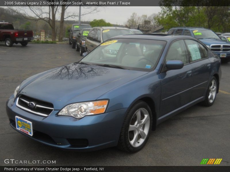 Atlantic Blue Pearl / Taupe 2006 Subaru Legacy 2.5i Special Edition Sedan