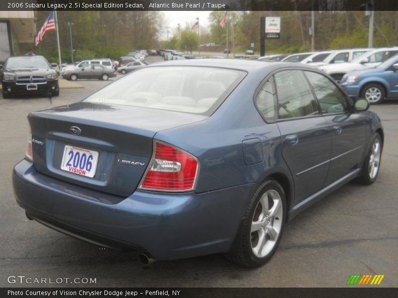 Atlantic Blue Pearl / Taupe 2006 Subaru Legacy 2.5i Special Edition Sedan