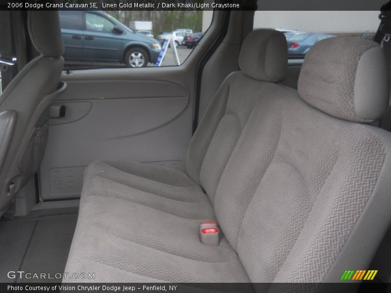 Linen Gold Metallic / Dark Khaki/Light Graystone 2006 Dodge Grand Caravan SE