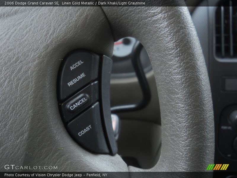 Linen Gold Metallic / Dark Khaki/Light Graystone 2006 Dodge Grand Caravan SE