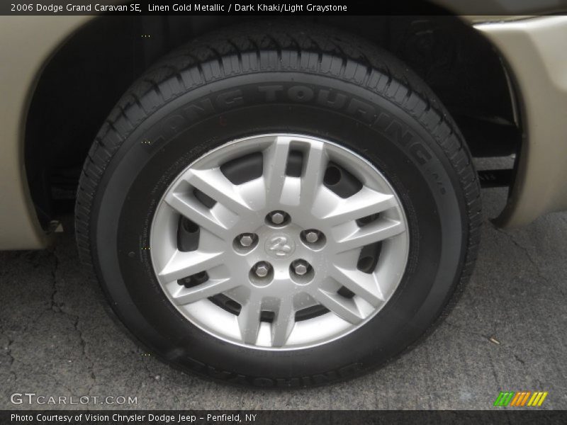 Linen Gold Metallic / Dark Khaki/Light Graystone 2006 Dodge Grand Caravan SE