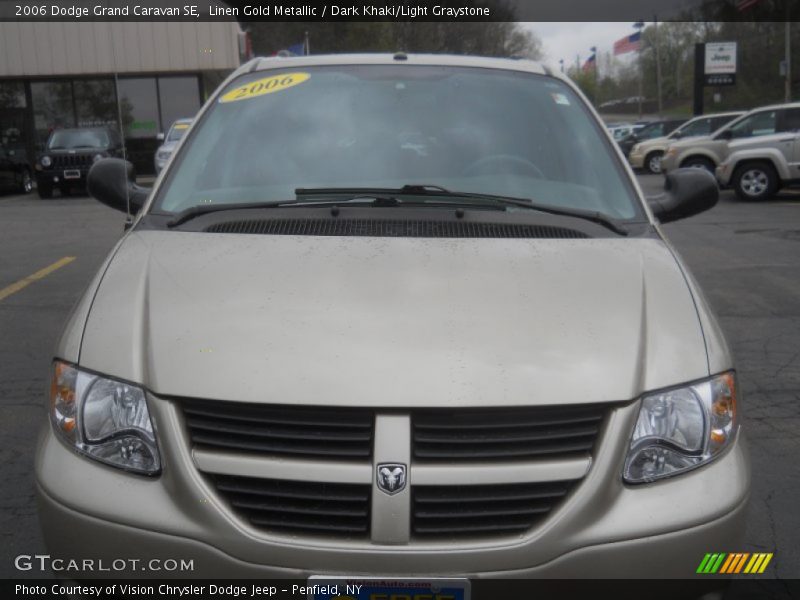 Linen Gold Metallic / Dark Khaki/Light Graystone 2006 Dodge Grand Caravan SE