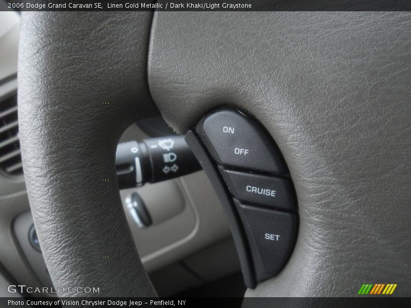 Linen Gold Metallic / Dark Khaki/Light Graystone 2006 Dodge Grand Caravan SE