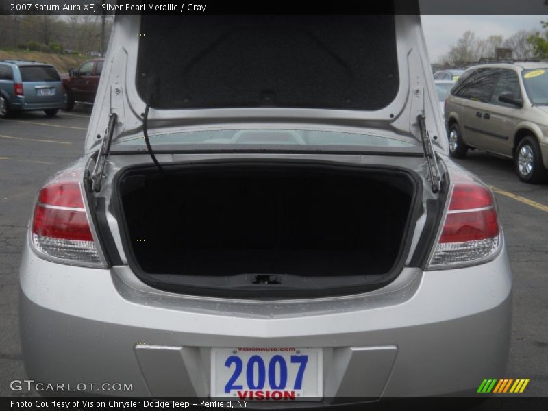Silver Pearl Metallic / Gray 2007 Saturn Aura XE