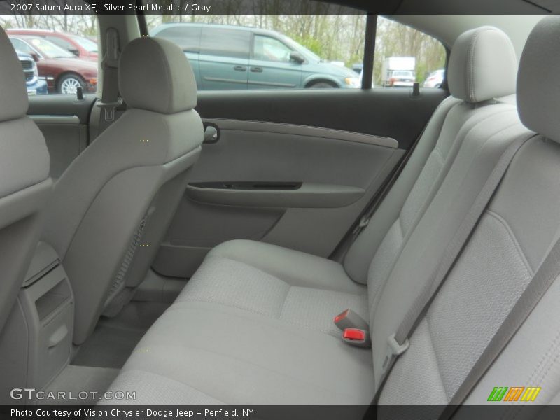 Silver Pearl Metallic / Gray 2007 Saturn Aura XE