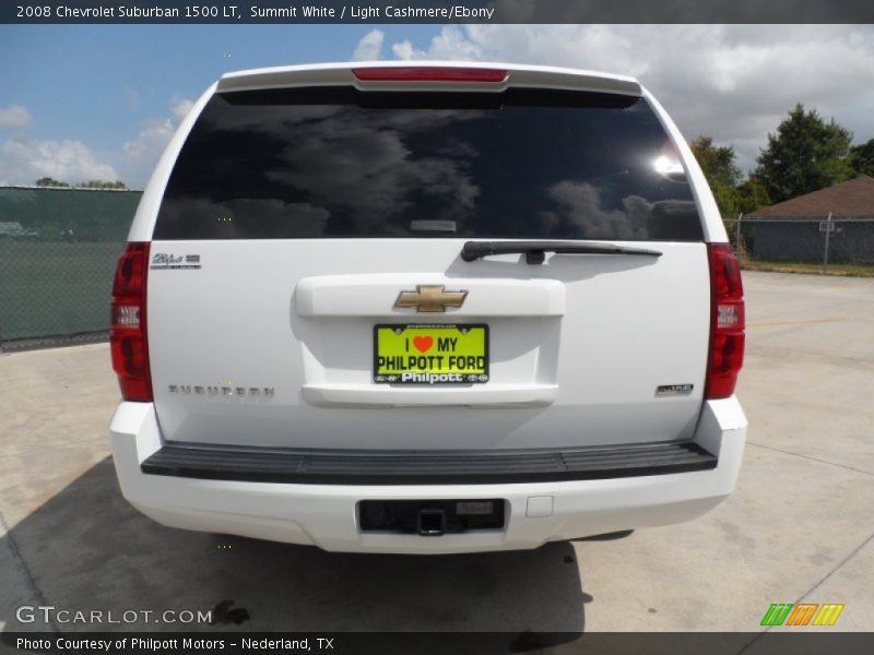 Summit White / Light Cashmere/Ebony 2008 Chevrolet Suburban 1500 LT