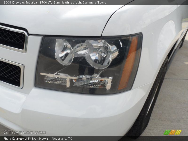 Summit White / Light Cashmere/Ebony 2008 Chevrolet Suburban 1500 LT