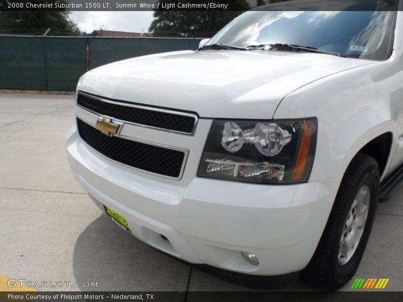 Summit White / Light Cashmere/Ebony 2008 Chevrolet Suburban 1500 LT