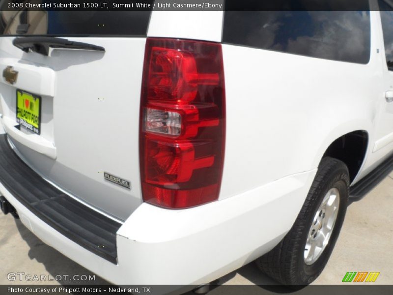 Summit White / Light Cashmere/Ebony 2008 Chevrolet Suburban 1500 LT