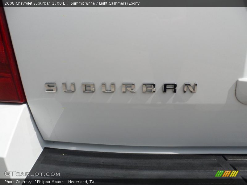 Summit White / Light Cashmere/Ebony 2008 Chevrolet Suburban 1500 LT