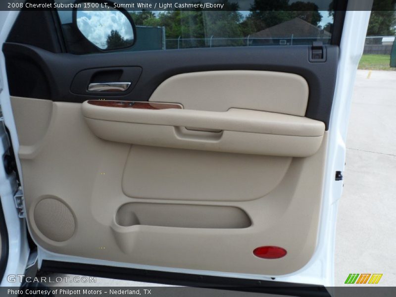 Summit White / Light Cashmere/Ebony 2008 Chevrolet Suburban 1500 LT