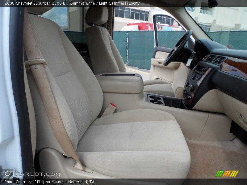 Summit White / Light Cashmere/Ebony 2008 Chevrolet Suburban 1500 LT