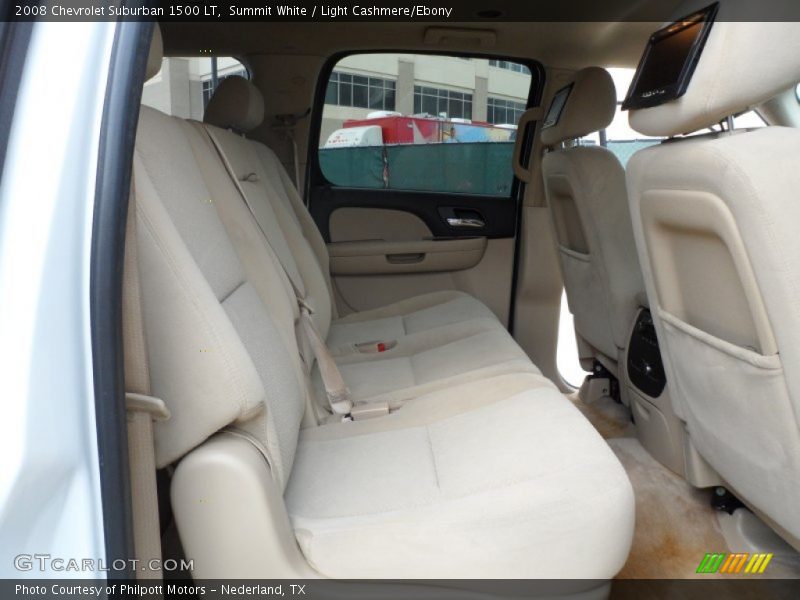 Summit White / Light Cashmere/Ebony 2008 Chevrolet Suburban 1500 LT