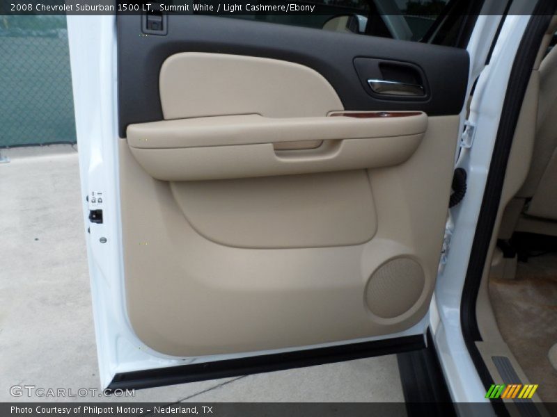 Summit White / Light Cashmere/Ebony 2008 Chevrolet Suburban 1500 LT