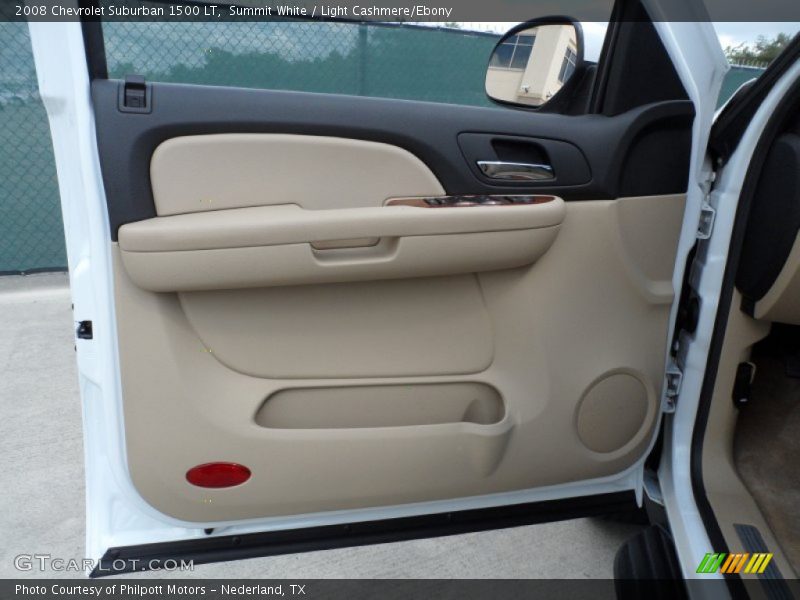 Summit White / Light Cashmere/Ebony 2008 Chevrolet Suburban 1500 LT