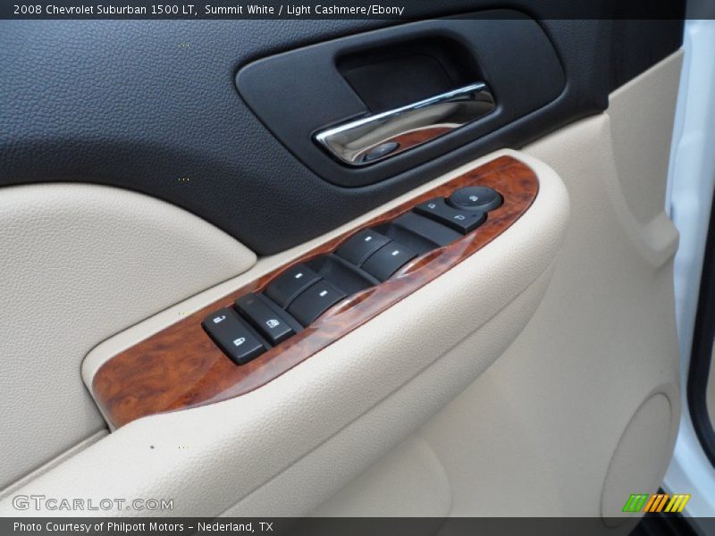 Summit White / Light Cashmere/Ebony 2008 Chevrolet Suburban 1500 LT