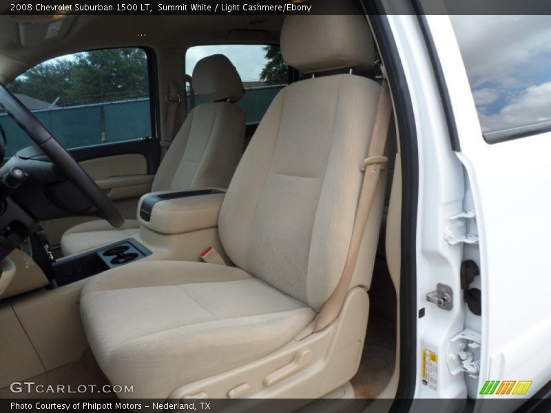 Summit White / Light Cashmere/Ebony 2008 Chevrolet Suburban 1500 LT